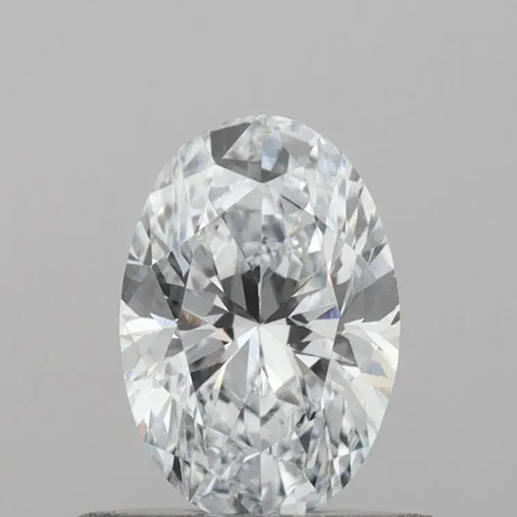 0.53ct oval lab grown diamond (colour f, clarity vvs2, igi certified) ag & co jewellery