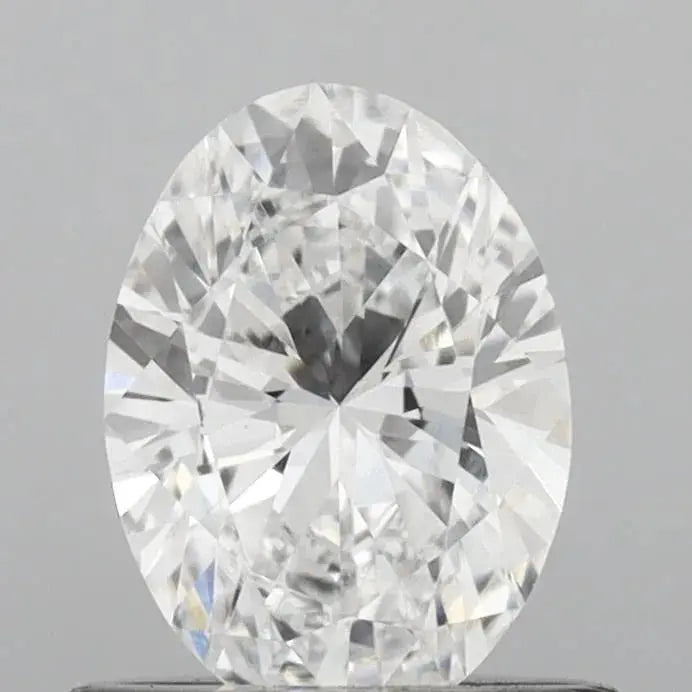 0.71ct oval lab grown diamond (colour d, clarity vvs2, igi certified) ag & co jewellery