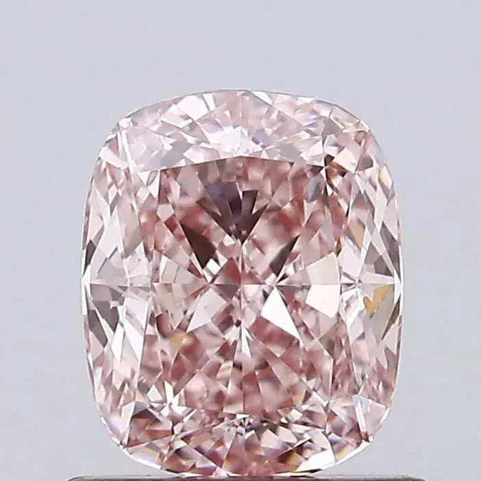 0.97ct cushion modified lab grown diamond (colour light pink, clarity vvs2, igi certified) ag & co jewellery