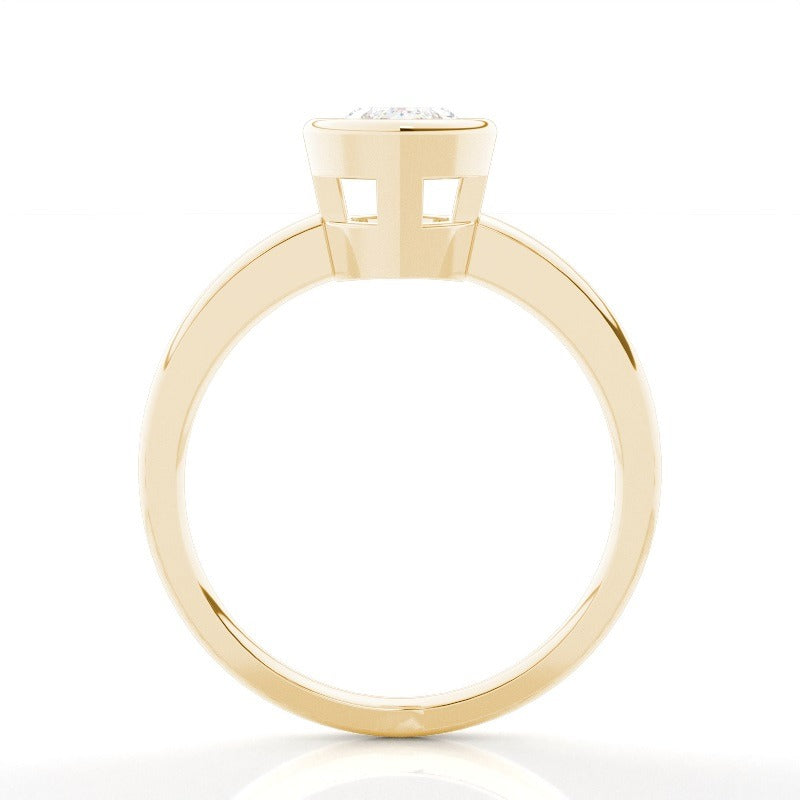 bezel marquise solitaire engagement ring setting ag & co jewellery