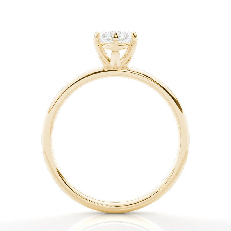 ellyse - 6 claw marquise solitaire engagement ring ag & co jewellery