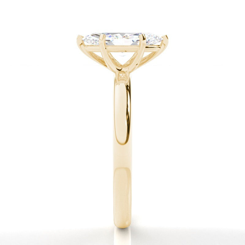 ellyse - 6 claw marquise solitaire engagement ring ag & co jewellery