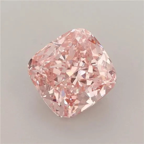 2.32ct cushion modified lab grown diamond (colour fancy vivid pink, clarity vvs2, igi certified) ag & co jewellery