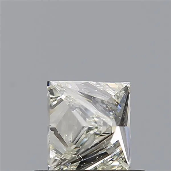 0.50ct princess natural diamond (colour k, clarity si2, gia certified) ag & co jewellery