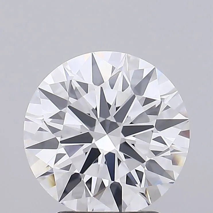 2.46ct round lab grown diamond (colour d, clarity vvs1, cut id, igi certified) ag & co jewellery