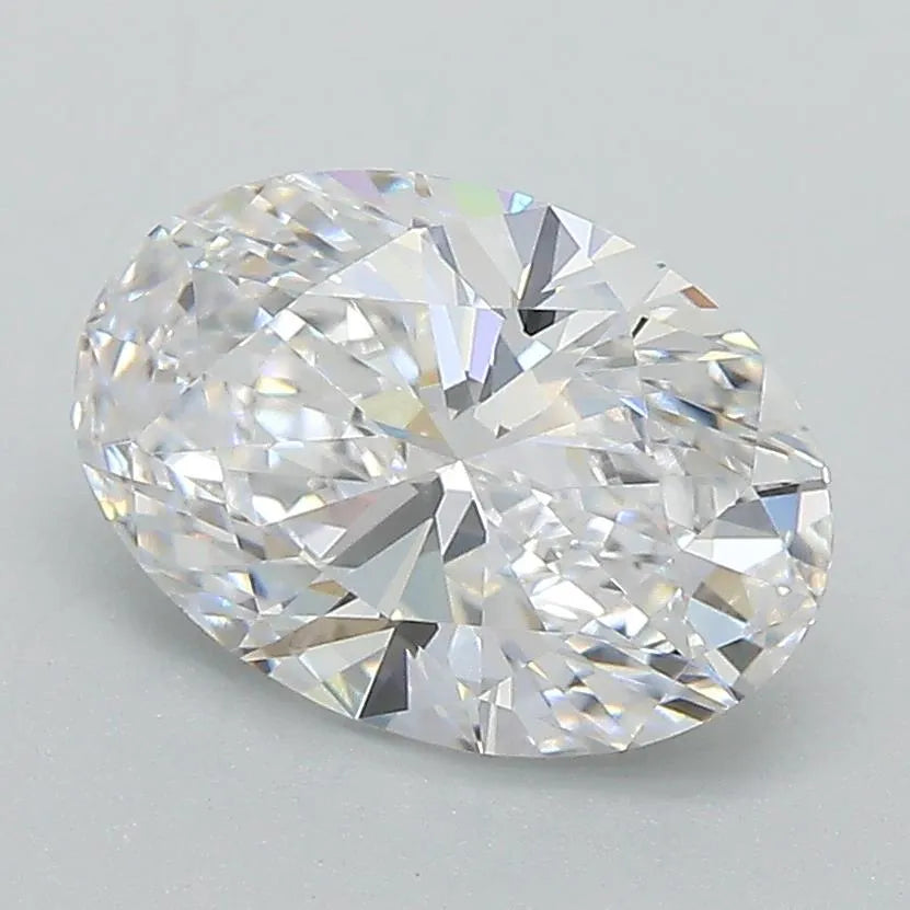 2.05ct oval lab grown diamond (colour d, clarity vvs1, igi certified) ag & co jewellery
