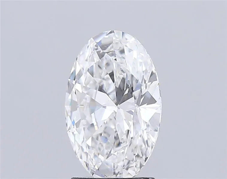 2.10ct oval lab grown diamond (colour d, clarity vs2, igi certified) ag & co jewellery