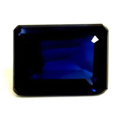2.10ct emerald natural sapphire (colour blue, clarity eye clean, cut faceted) - ag & co jewellery
