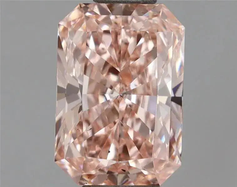 1.04ct radiant lab grown diamond (colour fancy vivid pink, clarity vs2, igi certified) ag & co jewellery