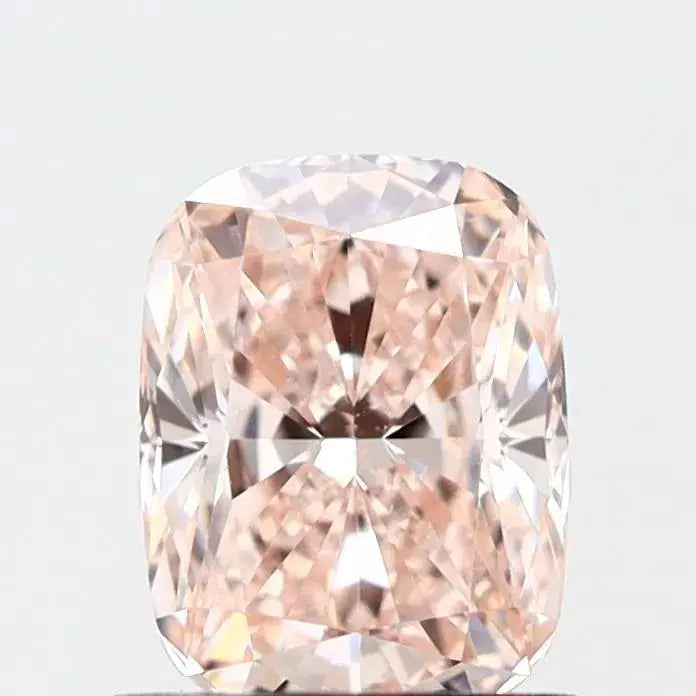 1.08ct cushion brilliant lab grown diamond (colour fancy pink, clarity vvs2, igi certified) ag & co jewellery