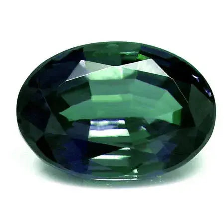 1.26ct oval natural alexandrite (colour green, clarity eye clean, cut faceted) - ag & co jewellery