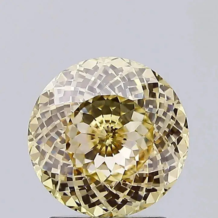 1.69ct portuguese cut lab grown diamond (colour fancy brownish yellow, clarity vvs2, igi certified) - ag & co jewellery