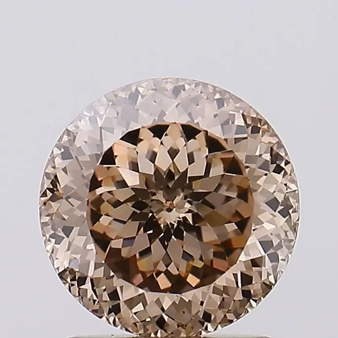 1.70ct portuguese cut lab grown diamond (colour fancy light brown, clarity vvs2, igi certified) - ag & co jewellery