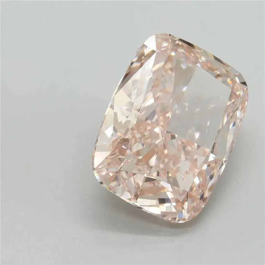 11.28ct cushion modified lab grown diamond (colour fancy intense pink, clarity vs1, igi certified) - ag & co jewellery