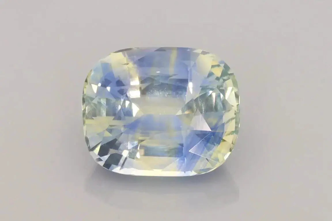 5.24ct cushion natural sapphire (colour bicolor, clarity slightly included, cut faceted) - ag & co jewellery