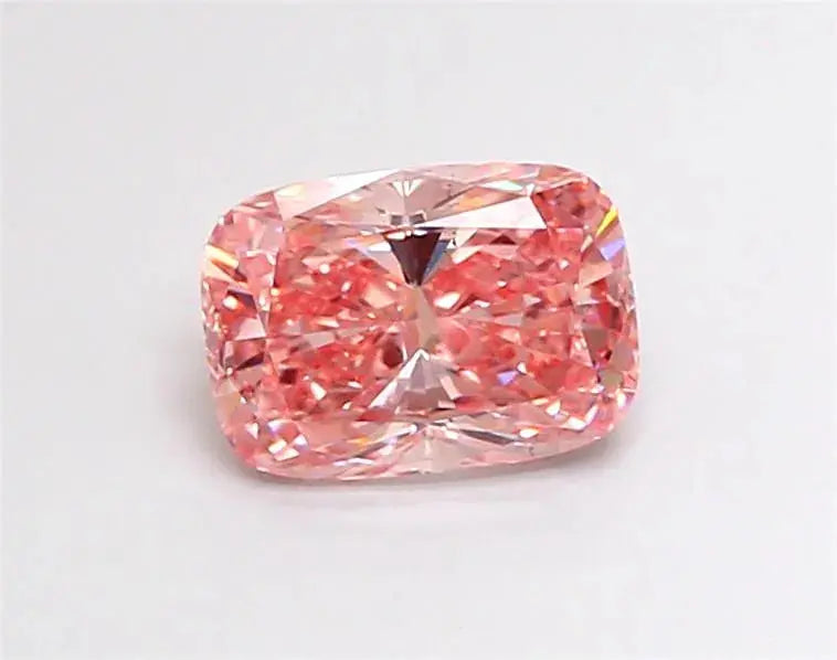 2.07ct cushion modified lab grown diamond (colour fancy intense pink, clarity vs2, igi certified) - ag & co jewellery