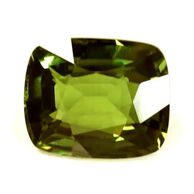 1.69ct cushion natural sapphire (colour green, clarity eye clean, cut faceted) ag & co jewellery