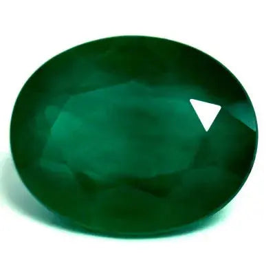 4.78ct oval natural emerald (colour green, clarity slightly included, cut faceted) - ag & co jewellery