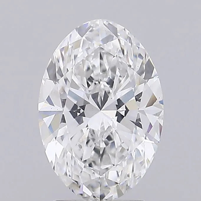 2.50ct oval lab grown diamond (colour f, clarity vs2, igi certified) ag & co jewellery
