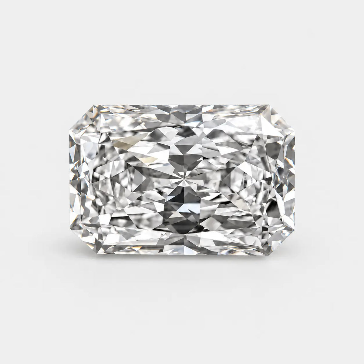 illustrative portuguese radiant lab-grown diamond — ag & co jewellery