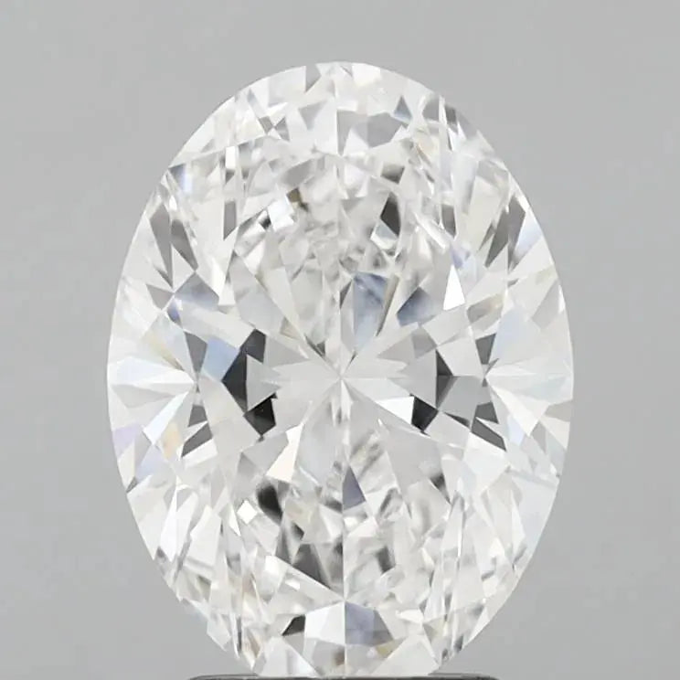 2.55ct oval lab grown diamond (colour d, clarity vvs2, igi certified) ag & co jewellery
