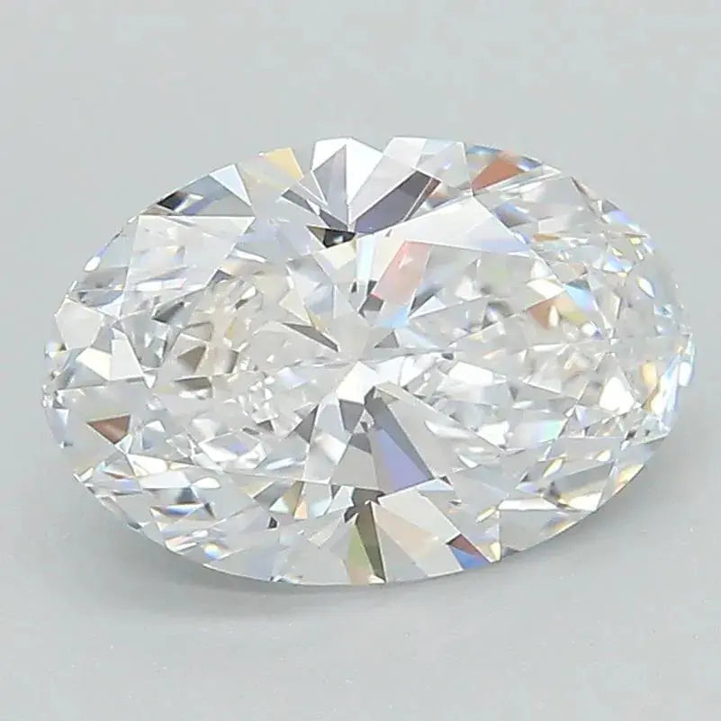 2.03ct oval lab grown diamond (colour d, clarity vvs2, igi certified) - ag & co jewellery
