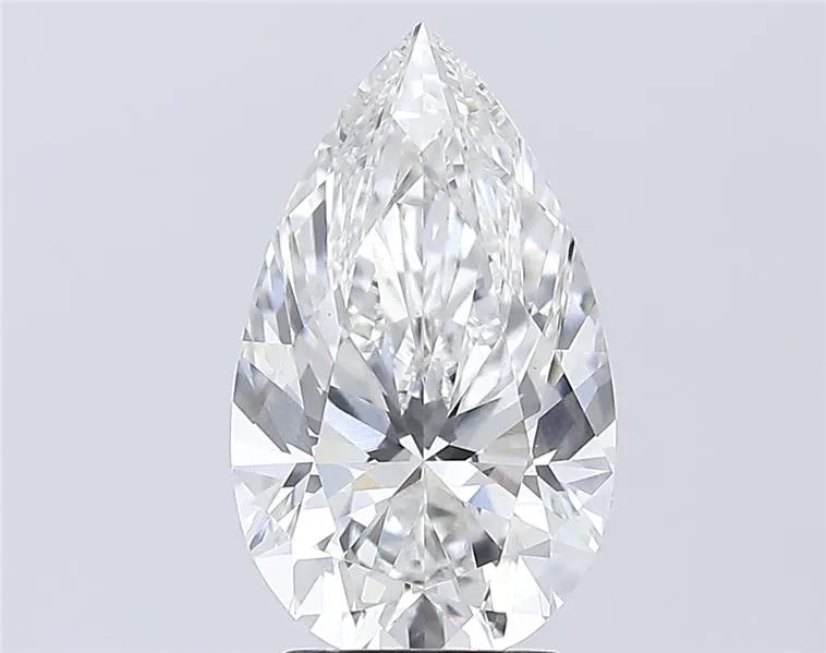 3.50ct pear lab grown diamond (colour f, clarity vs1, igi certified) ag & co jewellery