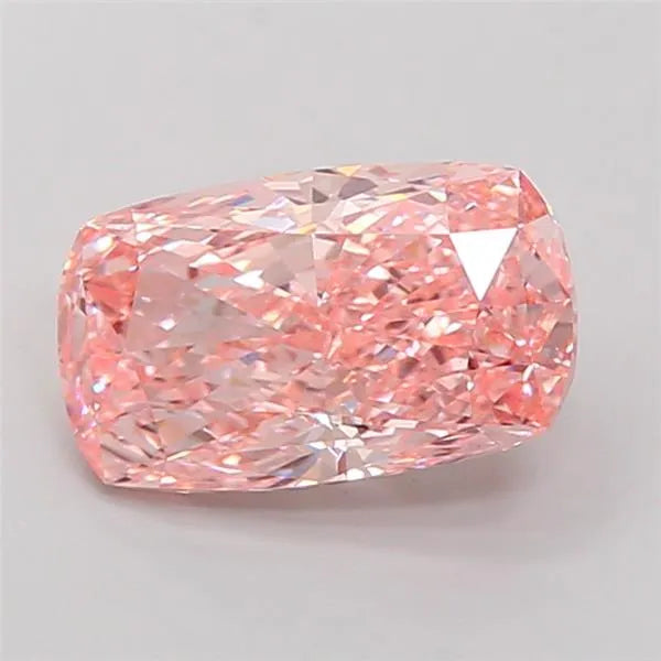 3.02ct cushion modified lab grown diamond (colour fancy vivid pink, clarity vs1, igi certified) ag & co jewellery