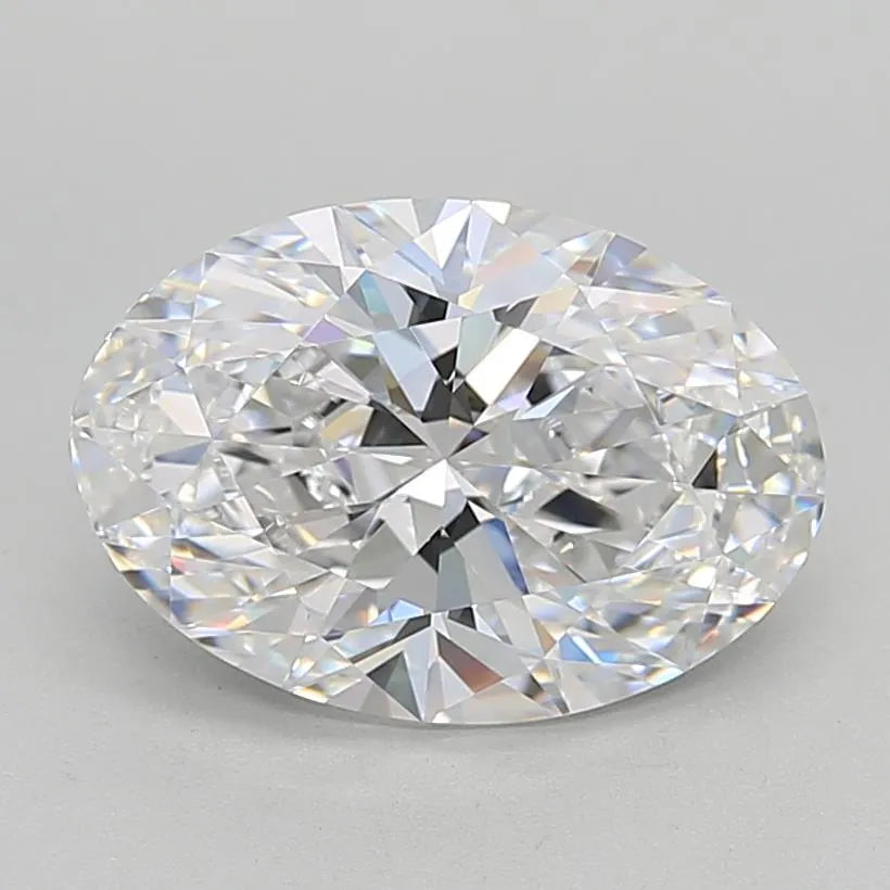 6.00 carat oval lab grown diamond (colour d, clarity vvs1, igi certified) ag & co jewellery