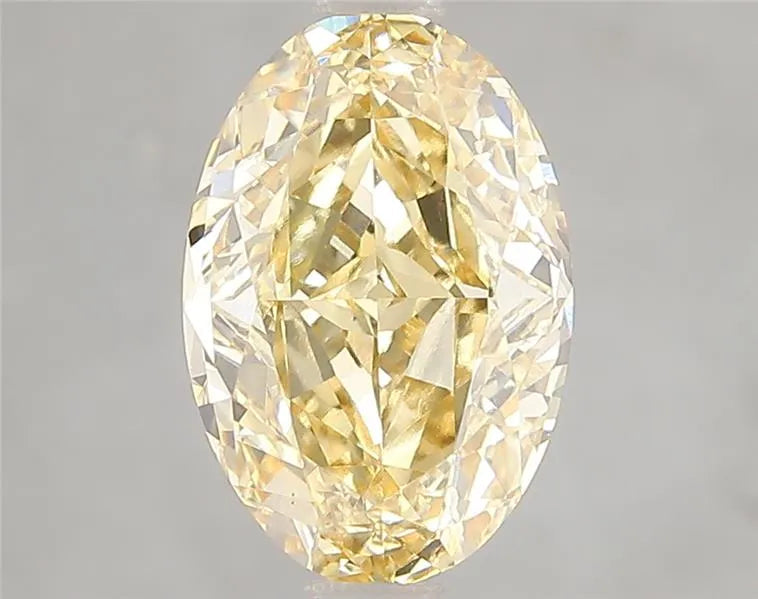 3.01ct oval lab grown diamond (colour fancy intense yellow, clarity vvs2, igi certified) ag & co jewellery
