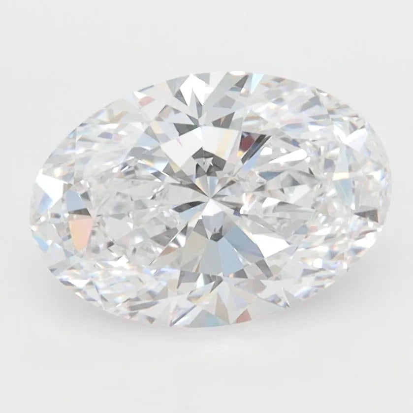 2.05ct oval lab grown diamond (colour d, clarity vvs1, igi certified) ag & co jewellery