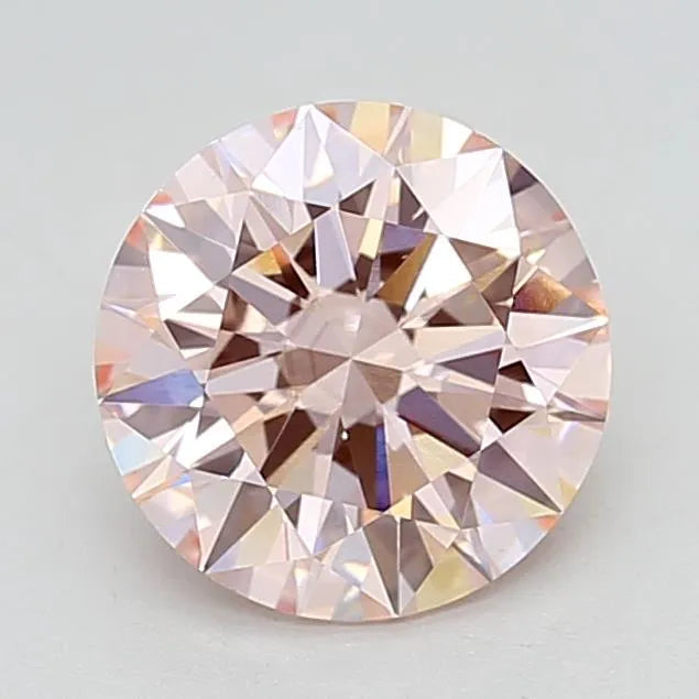 2.51ct round lab grown diamond (colour fancy pink, clarity vs1, cut id, igi certified) ag & co jewellery