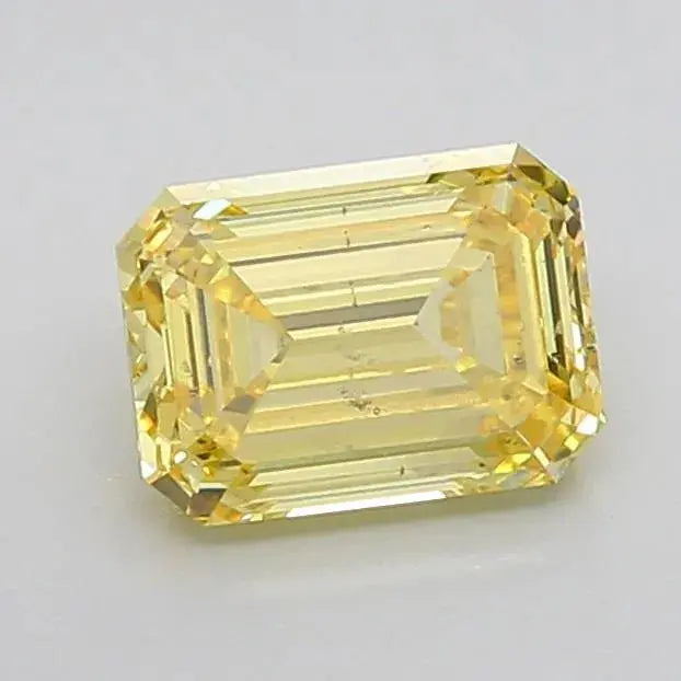 1.52ct emerald lab grown diamond (colour fancy intense yellow, clarity vs2, cut gd, igi certified) - ag & co jewellery