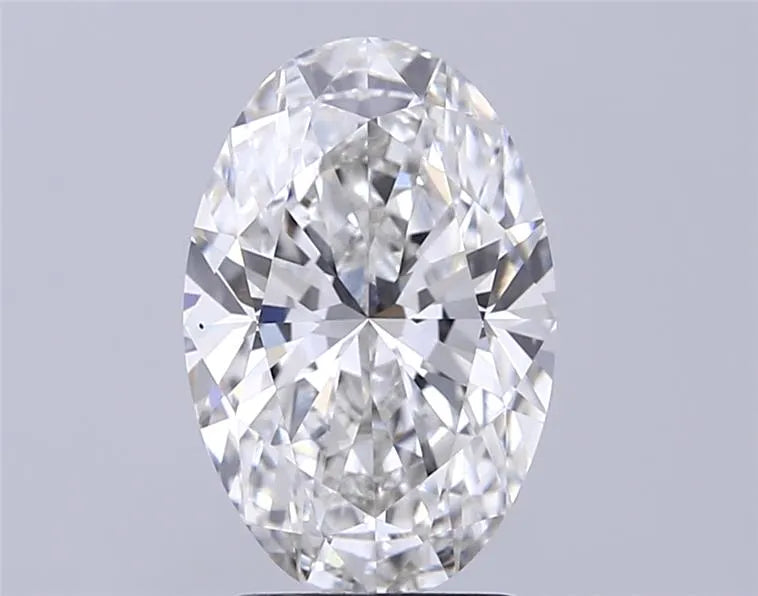 3.04ct oval lab grown diamond (colour g, clarity vvs2, igi certified) ag & co jewellery