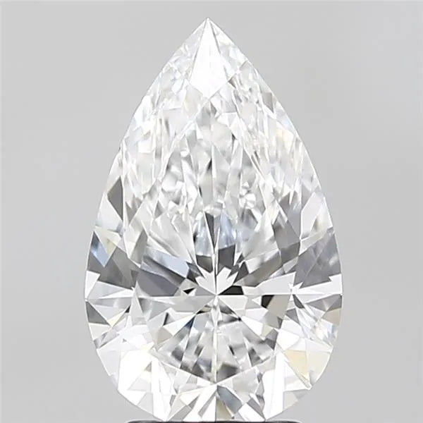 2.65ct pear lab grown diamond (colour d, clarity vvs1, igi certified) ag & co jewellery