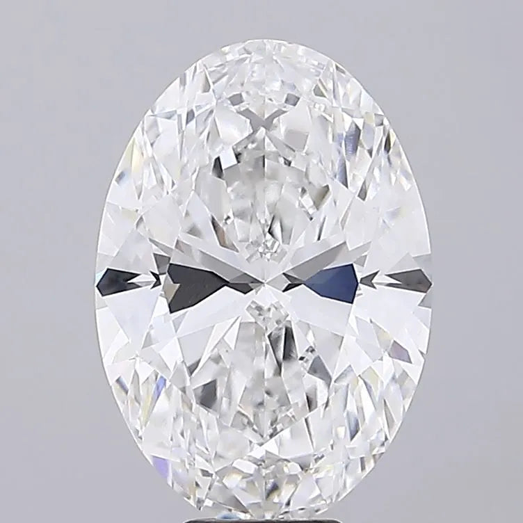 10.10ct oval lab grown diamond (colour e, clarity vvs1, igi certified) ag & co jewellery