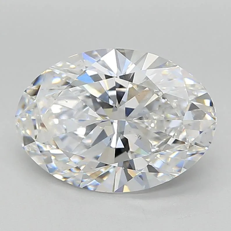 4.03ct oval lab grown diamond (colour e, clarity vs2, igi certified) ag & co jewellery