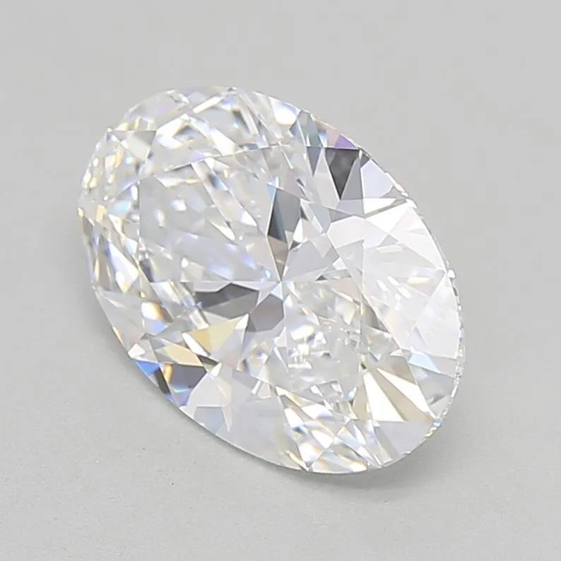 2.01ct oval lab grown diamond (colour d, clarity vvs1, igi certified) ag & co jewellery