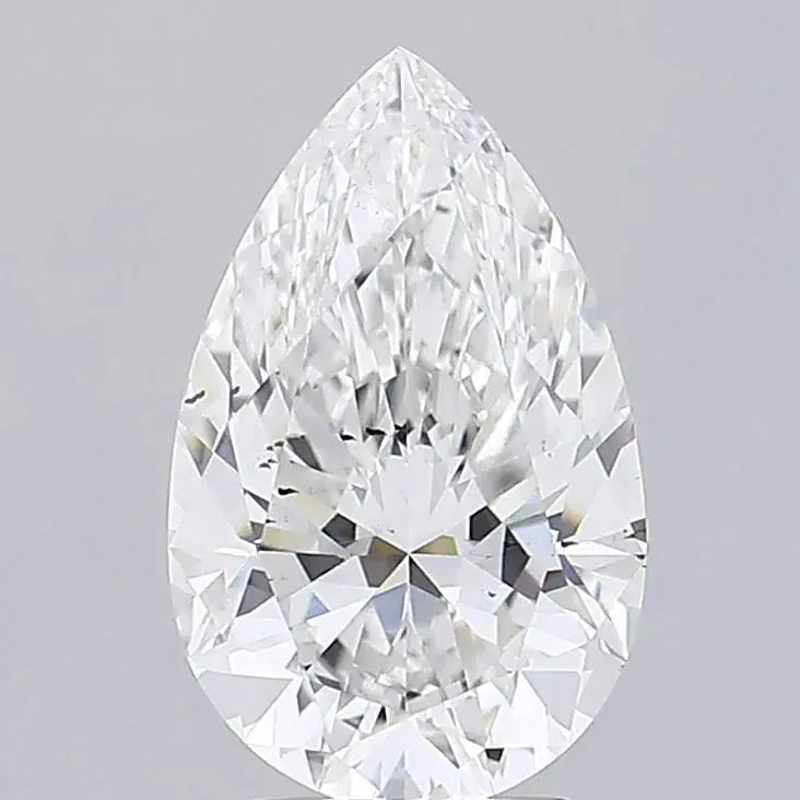 3.17ct pear lab grown diamond (colour f, clarity si1, igi certified) ag & co jewellery