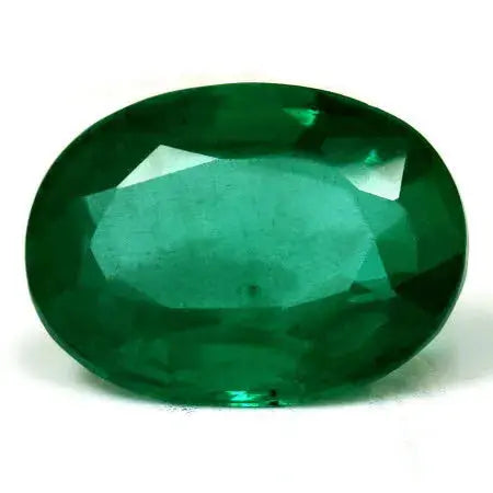3.36ct oval natural emerald (colour green, clarity slightly included, cut faceted) - ag & co jewellery