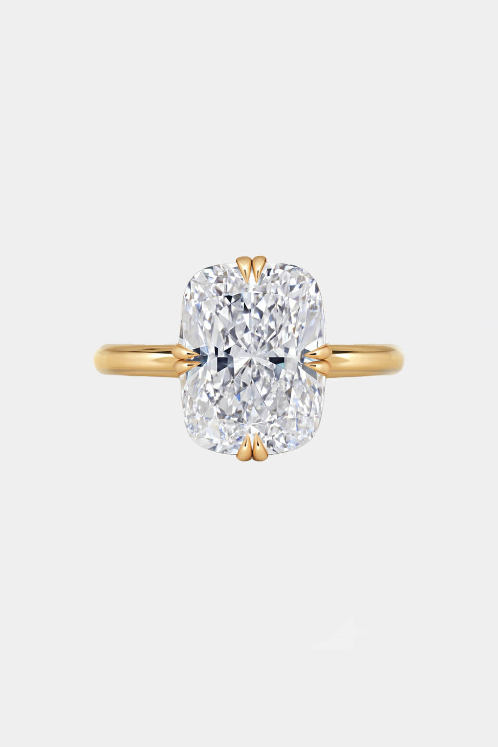 valentina – cushion cut compass prong solitaire ring ag & co jewellery