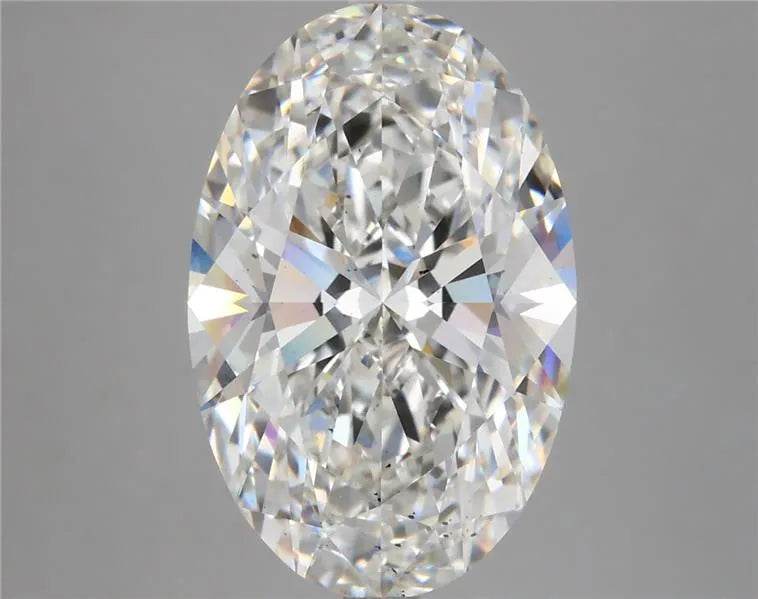 6.65ct oval lab grown diamond (colour g, clarity si1, igi certified) ag & co jewellery