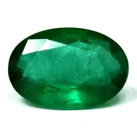 4.68ct oval natural emerald (colour green, clarity eye clean, cut faceted) - ag & co jewellery