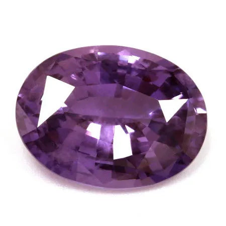 3.60ct oval natural sapphire (colour purple, clarity slightly included, cut faceted) ag & co jewellery