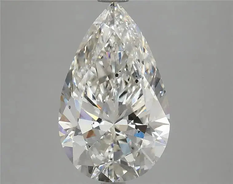3.53ct pear lab grown diamond (colour h, clarity si1, igi certified) - ag & co jewellery