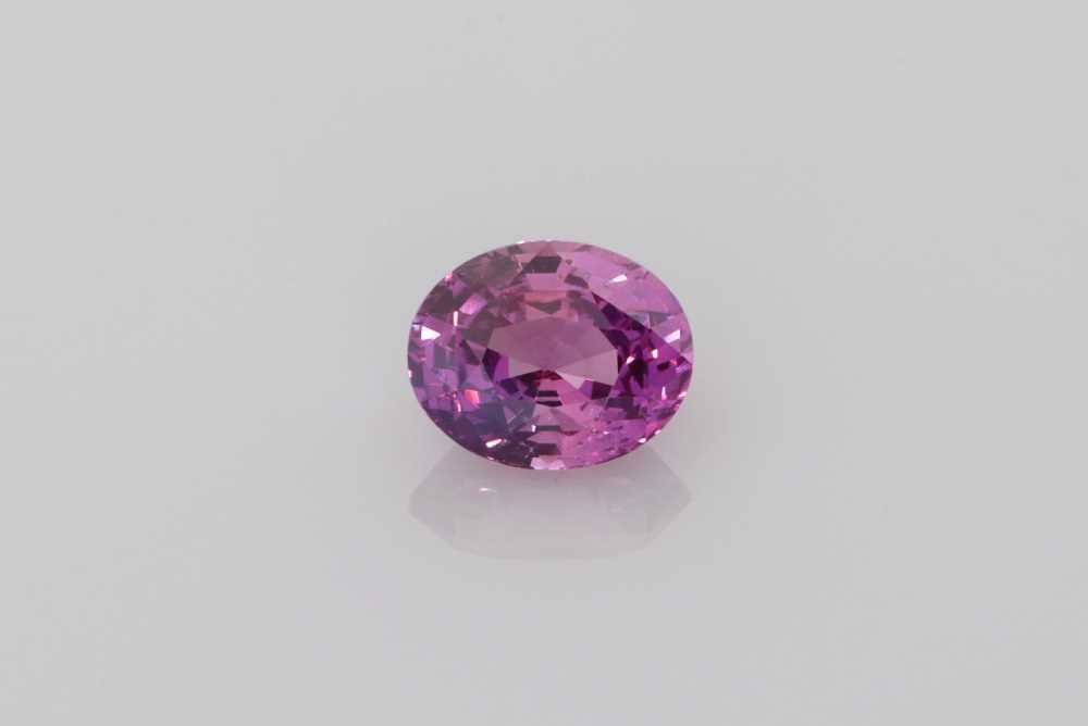 1.70ct oval natural sapphire (colour bicolor, clarity slightly included, cut faceted) ag & co jewellery