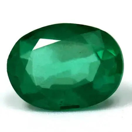 3.18ct oval natural emerald (colour green, clarity slightly included, cut faceted) - ag & co jewellery
