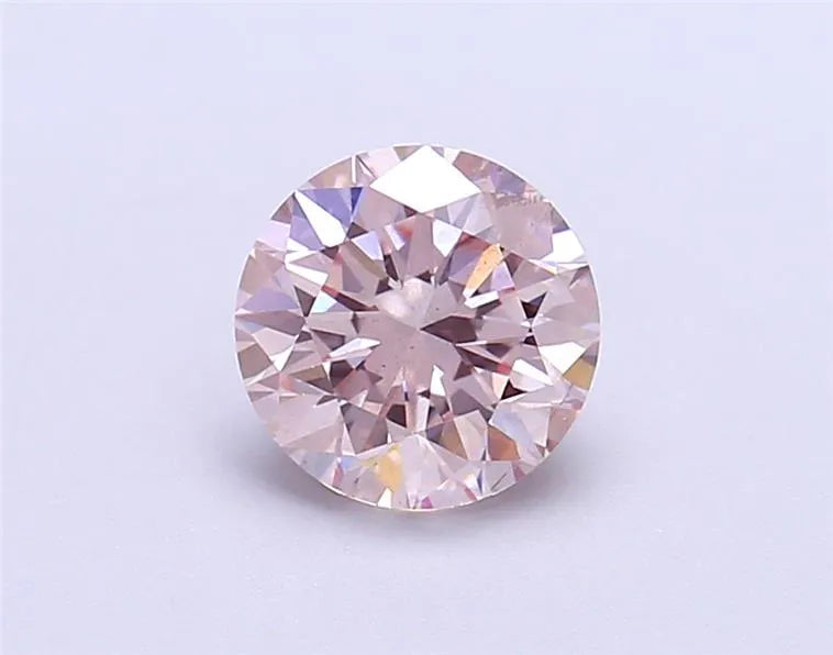 1.38ct round lab grown diamond (colour light pink, clarity si1, cut vg, igi certified) ag & co jewellery