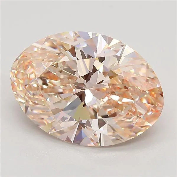 3.09ct oval lab grown diamond (colour fancy pink, clarity vvs2, igi certified) ag & co jewellery