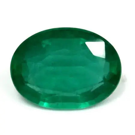 2.69ct oval natural emerald (colour green, clarity slightly included, cut faceted) - ag & co jewellery